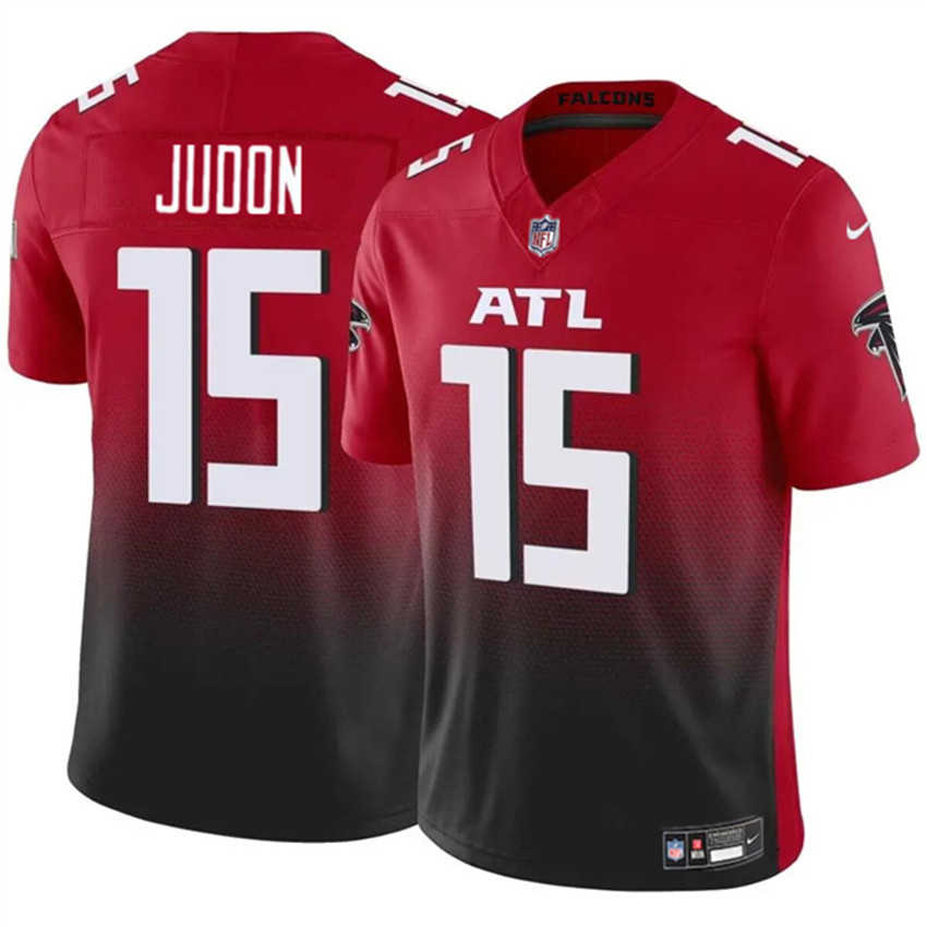 Youth Red/Black Atlanta Falcons #15 Matthew Judon 2024 F.U.S.E Vapor Untouchable Limited Stitched Football Jersey